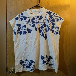 Emory Rose Cream Colored Blouse